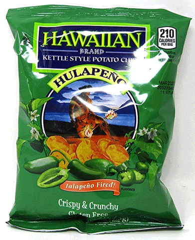 Hawaiian Brand Kettle Chips Hulapeno