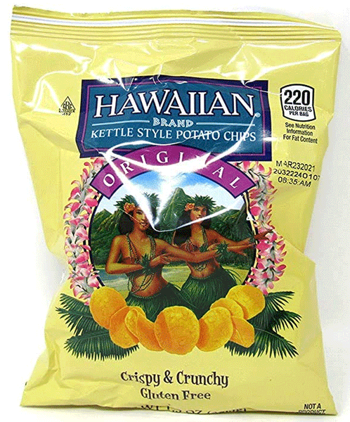 Hawaiian Brand Kettle Chips Original