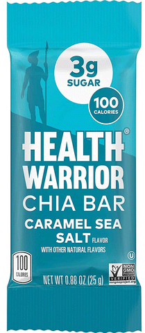 Health Warrior Caramel Sea Salt Chia Bar