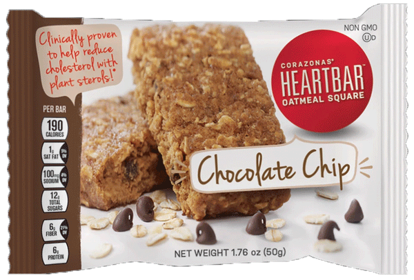 Heartbar Chocolate Chip Oatmeal Square
