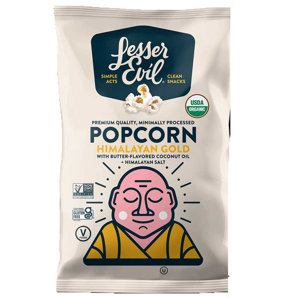 Lesser Evil Himalayan Gold Popcorn