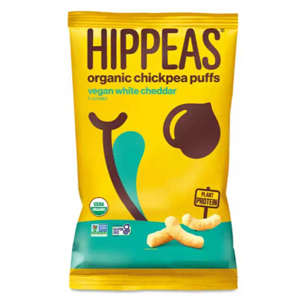 Hippeas Organic Chickpea Puff Vegan White Cheddar