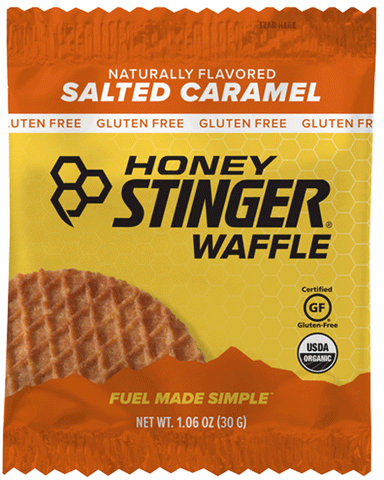 Honey Stinger Organic Gluten Free Salted Caramel Waffle