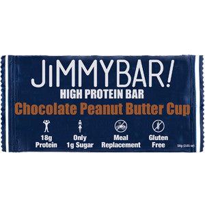 Jimmy Bar Chocolate Peanut Butter Cup Protein Bar
