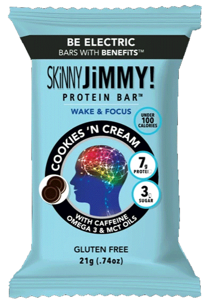 Jimmy Bar Skinny Wake and Focus Cookies and Cream