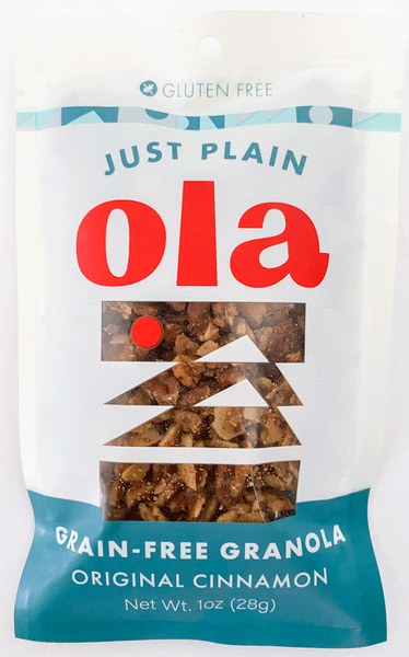 Just Plain Ola Grain-Free Granola Original Cinnamon