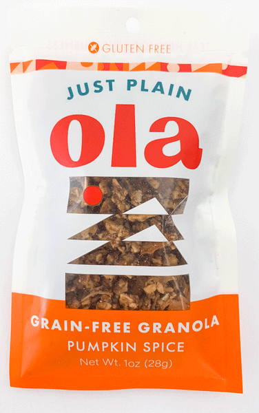 Just Plain Ola Grain-Free Granola Pumpkin Spice