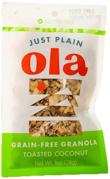 Just Plain Ola Grain-Free Granola Toasted Coconut