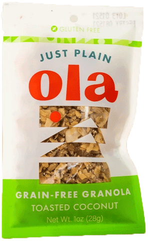 Just Plain Ola Grain-Free Granola Toasted Coconut