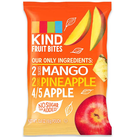 KIND Fruit Bites Mango, Pineapple, and Apple