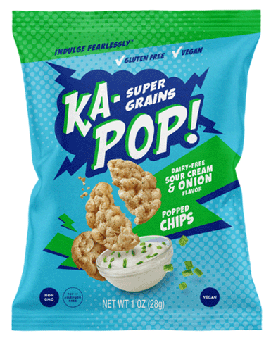 Ka-Pop Dairy-Free Sour Cream & Onion Popped Chips