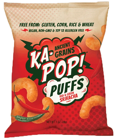 Ka-Pop Red & Green Sriracha Puffs