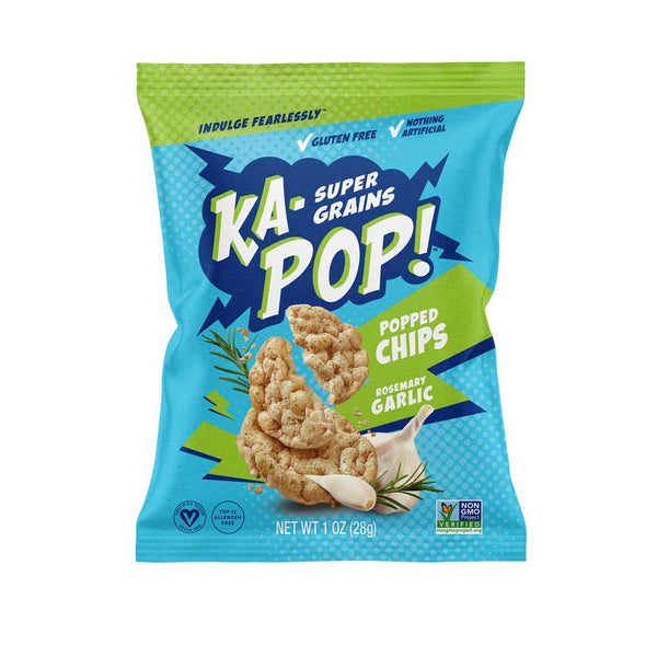 Ka-Pop Rosemary Garlic Ancient Grain Popped Chips