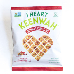 I Heart Keenwah - Cashew Cranberry Clusters