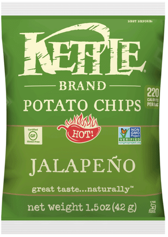 Kettle Brand Potato Chips Jalapeno