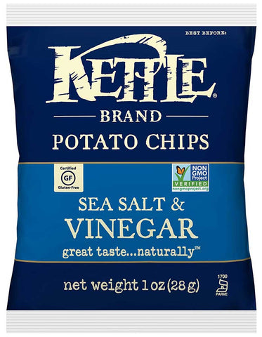 Kettle Brand Potato Chips Sea Salt & Vinegar