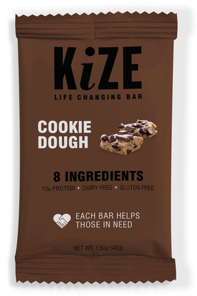 KiZE Raw Energy Bar Cookie Dough
