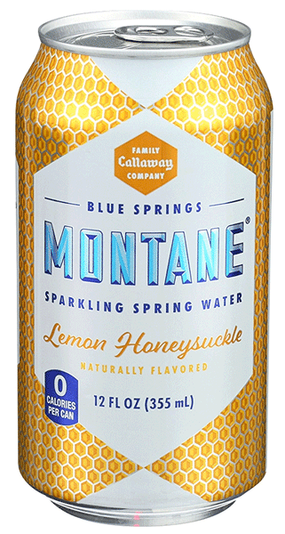 Montane Sparkling Spring Water Lemon Honeysuckle