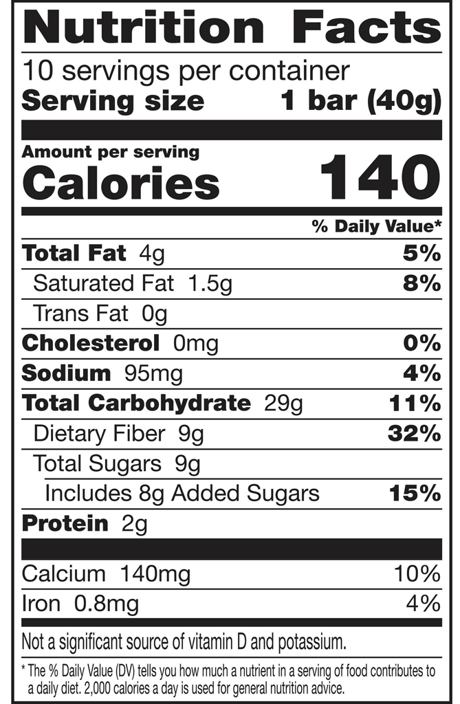 thumbnail image 2 of Fiber One Chewy Bars, Oats & Chocolate, Fiber Snacks  Pack Of 24 67fe9a64 0845 404e A4de B7093a477070.e023736d2117c71ca420ea807e46108e 2 of 13