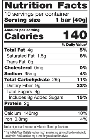 Fiber One Oats and Chocolate Chewy Bar