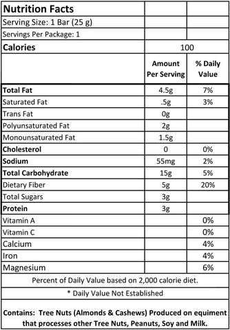 Health Warrior Apple Cinnamon Chia Bar