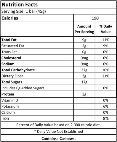 Larabar Blueberry Muffin