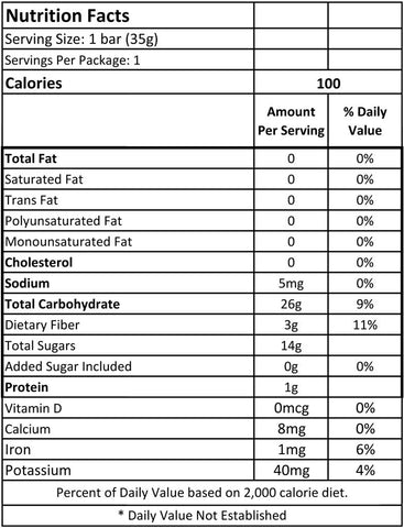 That's It Apple & Blueberries Fruit Bar