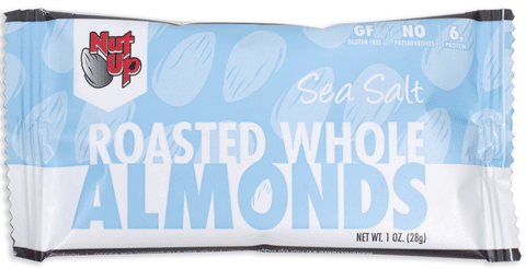 Nut Up Roasted Whole Almonds Sea Salt