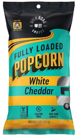 Open Road Fully Loaded Popcorn White Cheddar