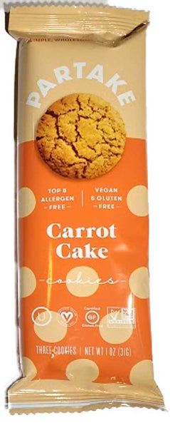 Partake Carrot Cake Cookies