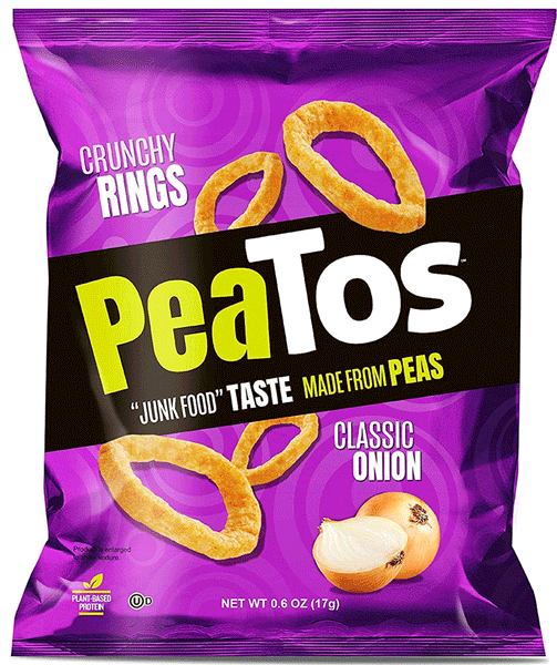 Peatos Crunchy Rings Classic Onion