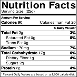 Wheat Thins Popped Sour Cream & Onion