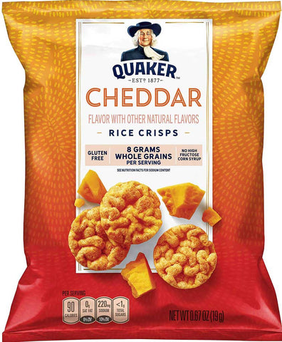 Quaker Cheddar Rice Crisps