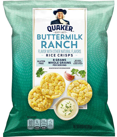 Quaker Buttermilk Ranch Rice Crisps