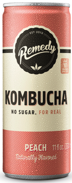 Remedy Kombucha Peach