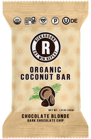 Rickaroons Coconut Energy Chocolate Blonde Bar