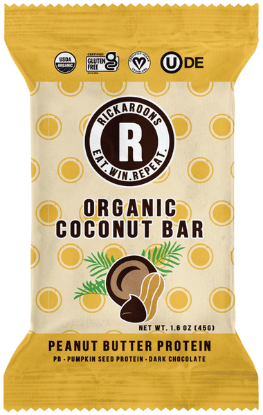 Rickaroons Coconut Energy Peanut Butter Protein Bar