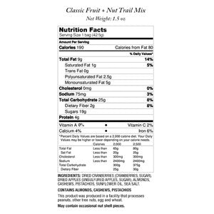 Sahale Snacks - Fruit & Nut Trail Mix