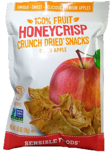 Sensible Foods Honeycrisp Crunch Dried Snacks Dried Apple