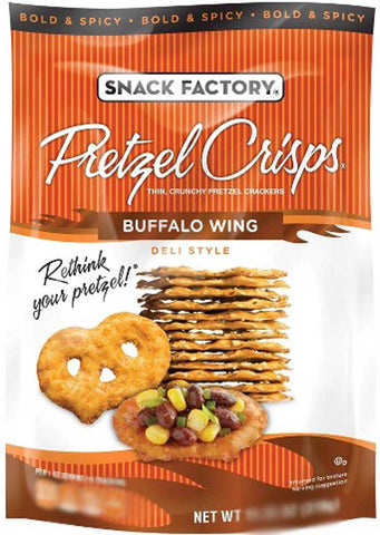 Snack Factory Pretzel Crisps Buffalo Wing