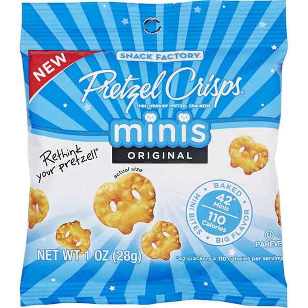 Snack Factory Pretzel Crisps Minis