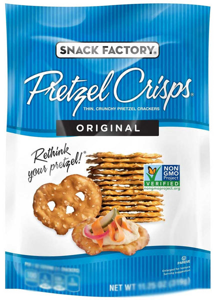 Snack Factory Pretzel Crisps Original