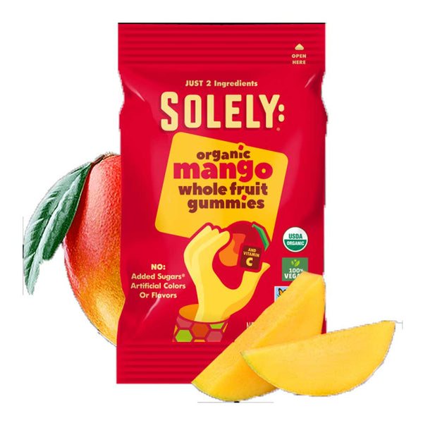 Solely Whole Fruit Gummies Mango