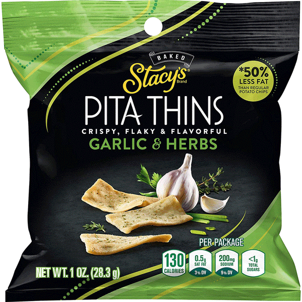 Stacy's Pita Thins Garlic & Herbs