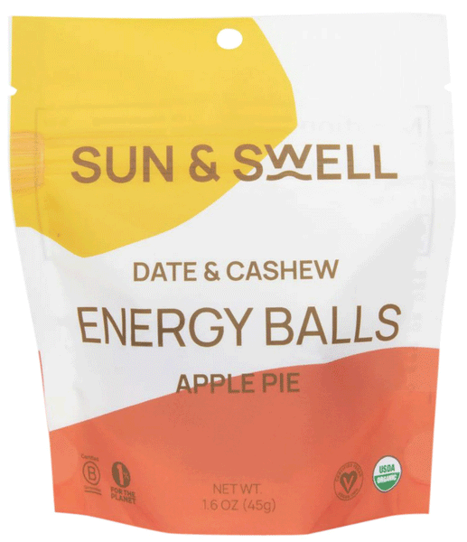 Sun & Swell Apple Pie Plant Based Energy Balls
