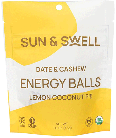 Sun & Swell Lemon Coconut Cashew Bites