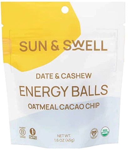 Sun & Swell Clean Cookie Bites Oatmeal Cacao Chip