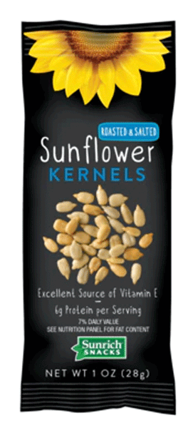 Sunrich Snacks Roasted and Salted Sunflower Kernels
