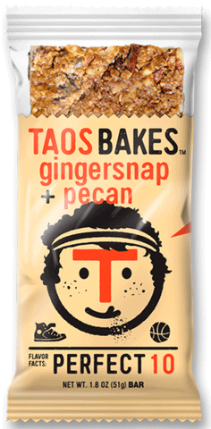 Taos Bakes Gingersnap + Pecan