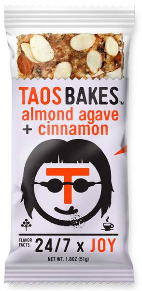 Taos Bakes Almond Agave + Cinnamon Bar